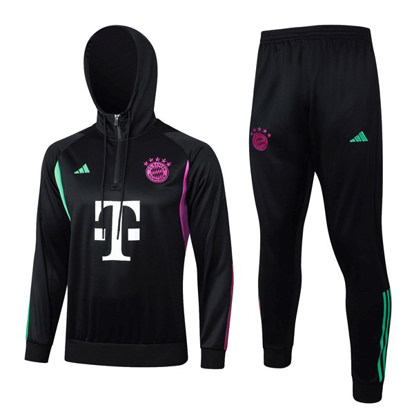 Hoodies Bayern München 2024 Schwarz 2